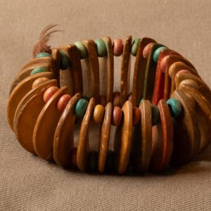 kokosnootschijfjes armband