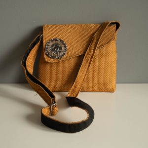 beige schoudertas